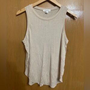 Forever 21 Pinkish Cream Tank Top